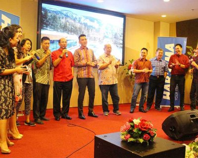 Kebersamaan Harrisma dengan Partner di Chinese New Year Dinner 2018