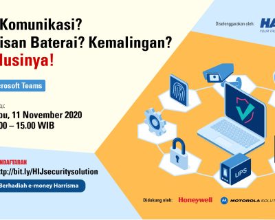 Webinar: Salah Komunikasi? Kehabisan Baterai? Kemalingan? Ini Solusinya!