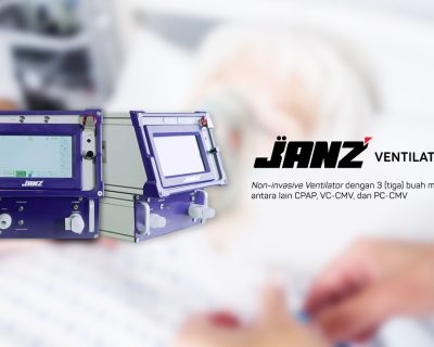 JANZ Ventilator ICU Karya Anak Bangsa